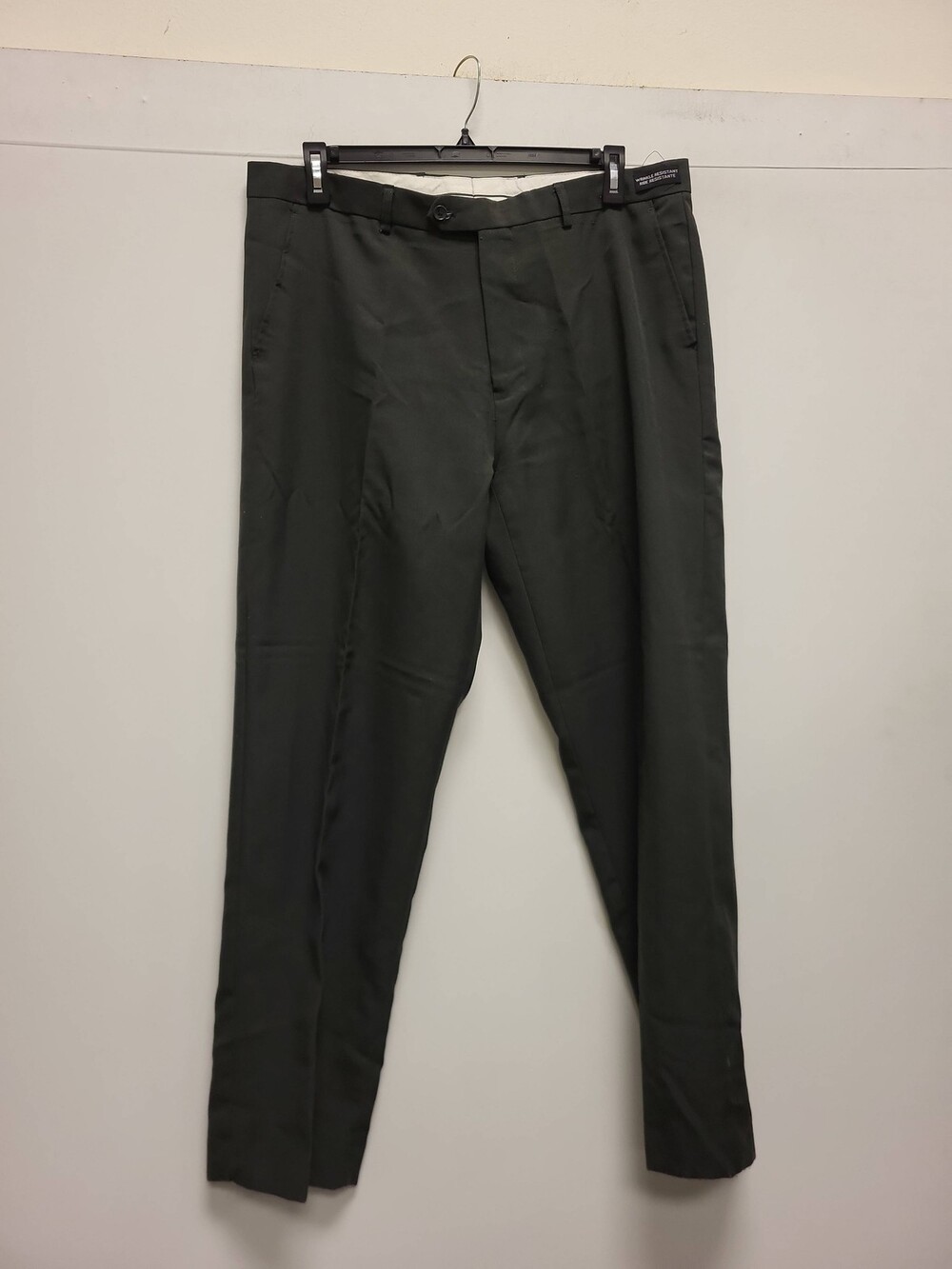Sahara Club Mens Dress Pants 38x32 Wrinkle Resistant Ride Resist Business Casual